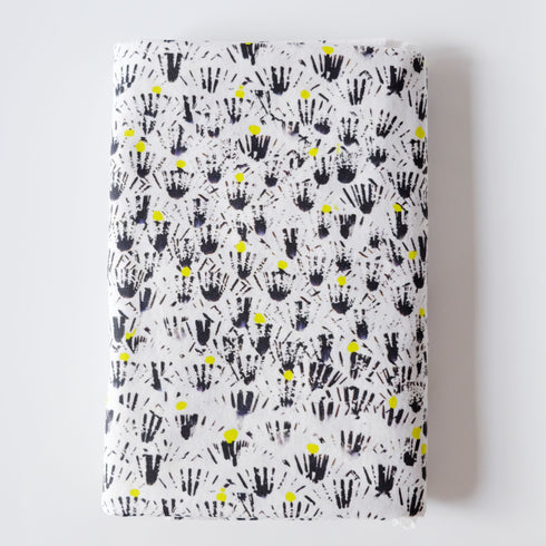 Japanese Rhythm White Cotton